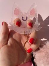 Load image into Gallery viewer, Swarovski Gem Pink Moon Kitty
